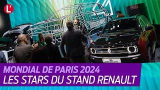 Mondial de l'auto 2024. Un stand RENAULT complétement FOU