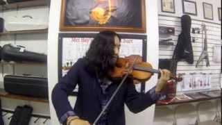 Scott Cao 750E Violin Demo by Jimmy Chaos @ The Violin Center