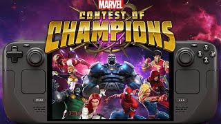 Marvel Contest of Champions Steam Deck Performance: Free To Play Fighter Now On Steam!