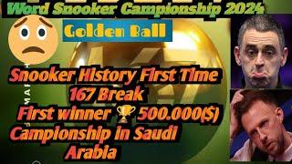 #snooker_history_first_time_chance_in_word_167Break_&_win_the($)500.000#2024_in_sudai_Top_10_players