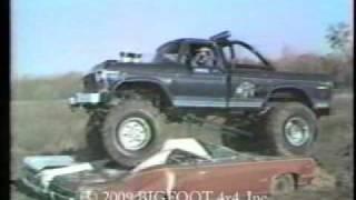 BIGFOOT®/Bob Chandler - First Monster Truck Car Crush Ever