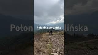 Widok z połoniny Wetlińskiej - Bieszczady