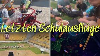 Die letzten Schulausflüge mit meiner Klasse und andern Atzen... ||| Vlog #32