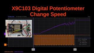 Speed of a Renesas X9C103 Digital Potentiometer