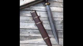 Ancient Roman Legionary Gladius Sword with Scabbard - SwordsSwords