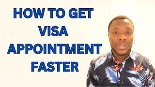 Trick to get VISA Appointment faster - Germany visa appointment (FRV)