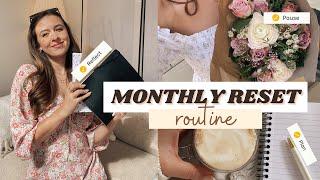 APRIL MONTHLY RESET | April Goals, Budgeting, New Intentions and a Spring Refresh