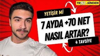 7 AYDA DERECE YAP‼️ZİRVEYE GÖTÜREN 4 TAVSİYE #yks2025 #ayt #tyt #derecehocam