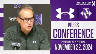 Men's Basketball - Postgame vs Pepperdine - Press Conference (11/22/24)