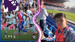 Crystal Palace vs Nottingham Forest Stadiumvlog️| Nice Vlog of London | Boring Game | PippoPepsi11