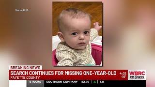 Search continues for missing Fayette Co. 1-year-old