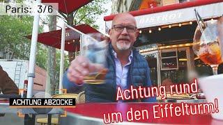 "Ein Minenfeld für den Geldbeutel!" Restaurants rund um den Eiffelturm zocken ab! | Achtung Abzocke