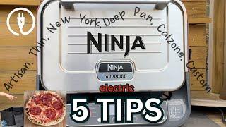 How to Use a Ninja Woodfire 8 in 1 Electric Oven to Cook PIZZA!