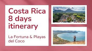 Costa Rica 8 day itinerary (Mytanfeet IG REEL)