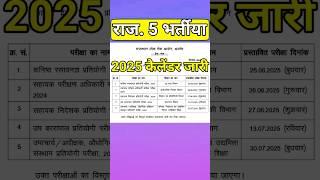 rajasthan new vacancy 2025 / rpsc latest update / new govt job rajsthan / #shorts / #newbharti2024