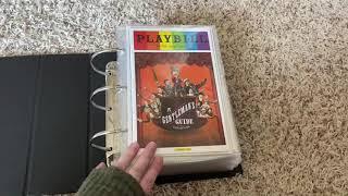 playbill binder tour [2020]