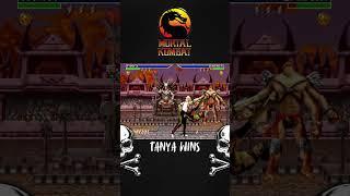 TANYA VS BARAKA - MORTAL KOMBAT TRILOGY DARK - HIGH LEVEL EPIC FIGHT!  #arcadegame #mkarcade