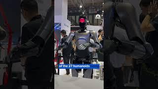 China showcases humanoid robots at World Robot Conference