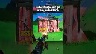 Eminem's Rap God Minigun Is OP  #shorts #fortnite