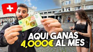 SUIZA  el MEJOR PAÍS para EMIGRAR EN 2024 ¡Sueldos de 4,000€!