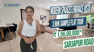 Modern Spaaces Engrace Vista  | 3 BHK Sample Flat Tour | Modern Spaces Sarjapur Road