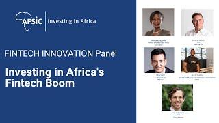 FINTECH INNOVATION Panel: Investing in Africa's Fintech Boom