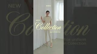 굿유 신상 오피스룩! 세련+모던+깔끔 = OF001 상의 | 병원유니폼 | 오피스유니폼 | 예쁜유니폼