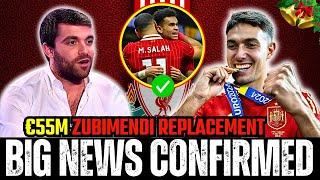 LIVERPOOL TRANSFER NEWS:  €55M ZUBIMENDI REPLACEMENT, WONDERKID & DIAZ UNDROPABLE! #LFCNEWS