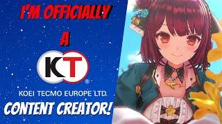 I'm Officially a Content Creator for Koei Tecmo Europe!