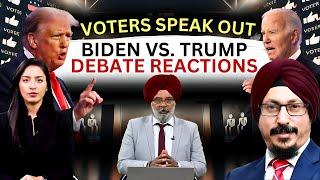 Democrats & Voters React to Biden Debate | Fact Based Discussion | JUS PUNJABI TV