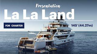 LA LA LAND I 145' (44.27m) Sanlorenzo x Lissoni explorer yacht experience I For charter with IYC