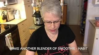 Fruit Smoothie in a Ninja IQ Blender, Yummy Good & Healthy - Ronda in the Kitchen