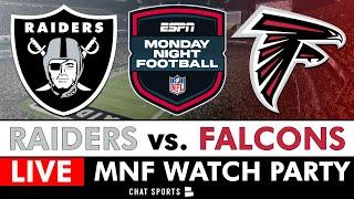 Raiders vs. Falcons Live Streaming Scoreboard, ESPN Monday Night Football Watch Party | NFL Week 15