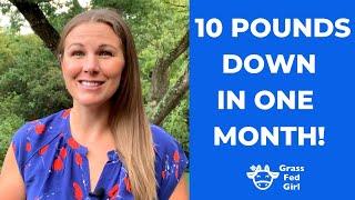 How I Lost 10 Pounds in One Month Without Being Hungry | Carnivore Diet for Weight Loss