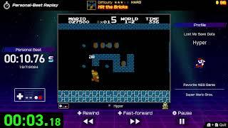 Hit the Bricks (10.76s) S RANK - NES WORLD CHAMPIONSHIPS