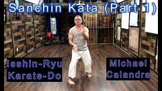 Sanchin Kata (Part 1) Isshin-Ryu Karate Members Video Michael Calandra