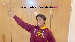 Rajab Bhai first dholak