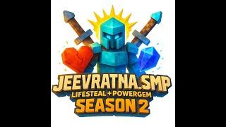 My Minecraft SMP with PowerGem + Lifesteal! (JEEVRATNA SMP Season 2)