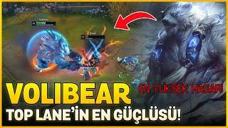 OYUN ÇEVİREN AYI! VOLİBEAR 2 EŞYAYLA OYUNUN EN GÜÇLÜSÜ! | LoL Volibear Oynanış