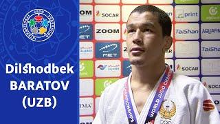 Dilshodbek BARATOV (UZB) - World Judo Championships Doha 2023 Silver Medalist / - 60 kg