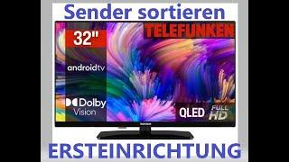  Telefunken D32Q751X2CW Smart TV – Ersteinrichtung Schritt für Schritt! 