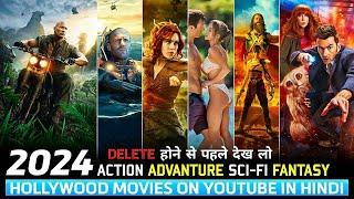 Top 8 Hollywood Sci-Fi Movies On YouTube in Hindi Dubbed | 2024 New Hollywood Movies in Hindi Dubbed