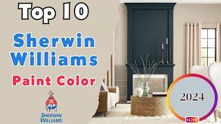 10 Most Popular Sherwin-Williams Paint Colors 2024