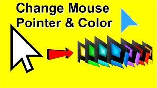 How to Change Mouse Pointer Size and Color in Windows 10,7,8.1