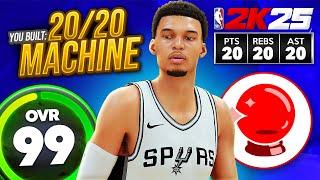 Best 7’3 Center Build NBA 2K25 Triple Double Big Man Build