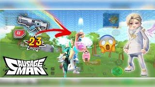 OVERPOWERED!!  AEMG ATTACHMENT  GAMEPLAY 23KIILS SS14 | SAUSAGE MAN