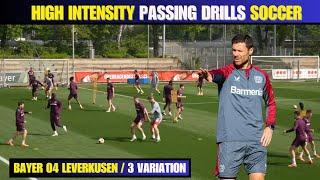 High Intensity Passing Warm Up / Bayer 04 Leverkusen / 3 Variation