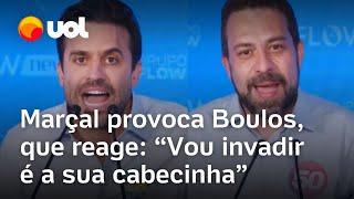 Marçal provoca Boulos, que tem direito de resposta negado e reage: 'Vou invadir é a sua cabecinha'