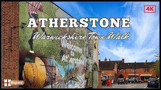 Explore Atherstone Town Centre | 4K Autumn Virtual Walk