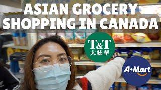 GROCERY SHOPPING AT CALGARY'S ASIAN SUPERMARKETS: T&T AND A-MART